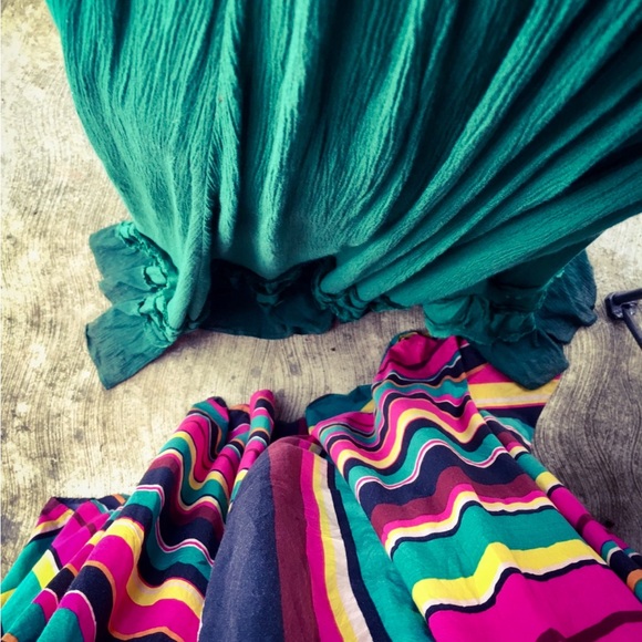 Vibrant Multicolor Maxi skirt - Picture 5 of 5